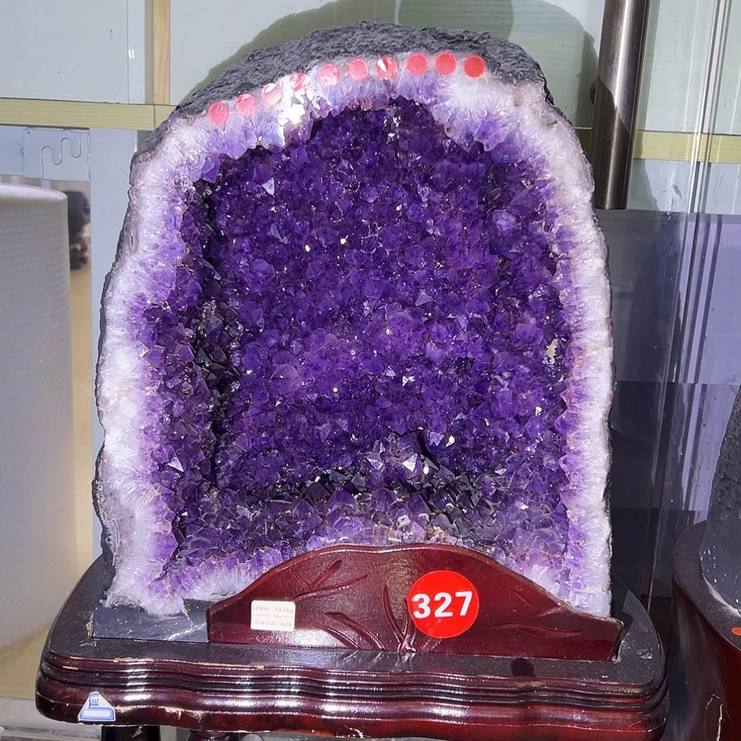 大型摆件（非配饰）紫晶未镶嵌