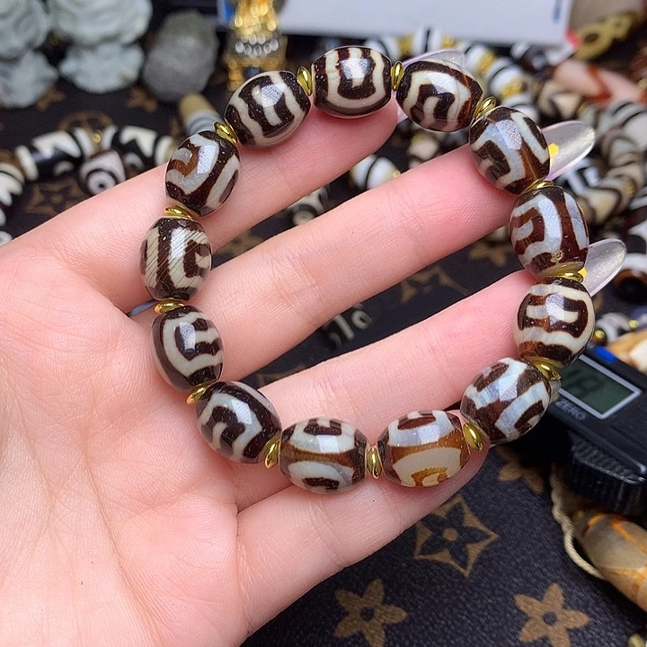 玛瑙/玉髓未镶嵌发一条