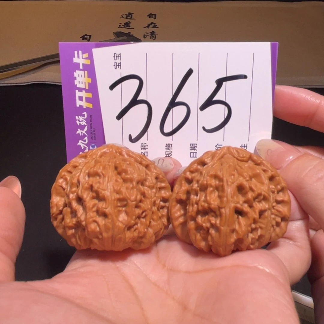 把件文玩核桃40白狮子全品