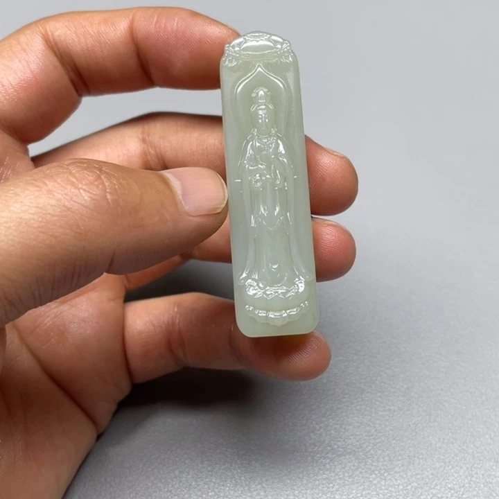 吊坠(不含链)未镶嵌和田玉F****.