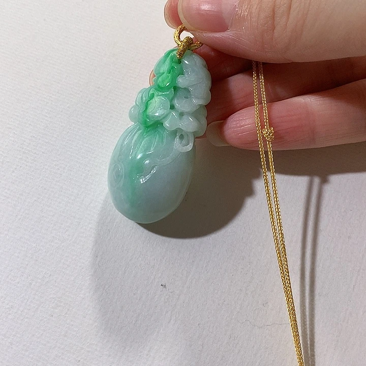 翡翠未镶嵌颈饰翡翠吊坠