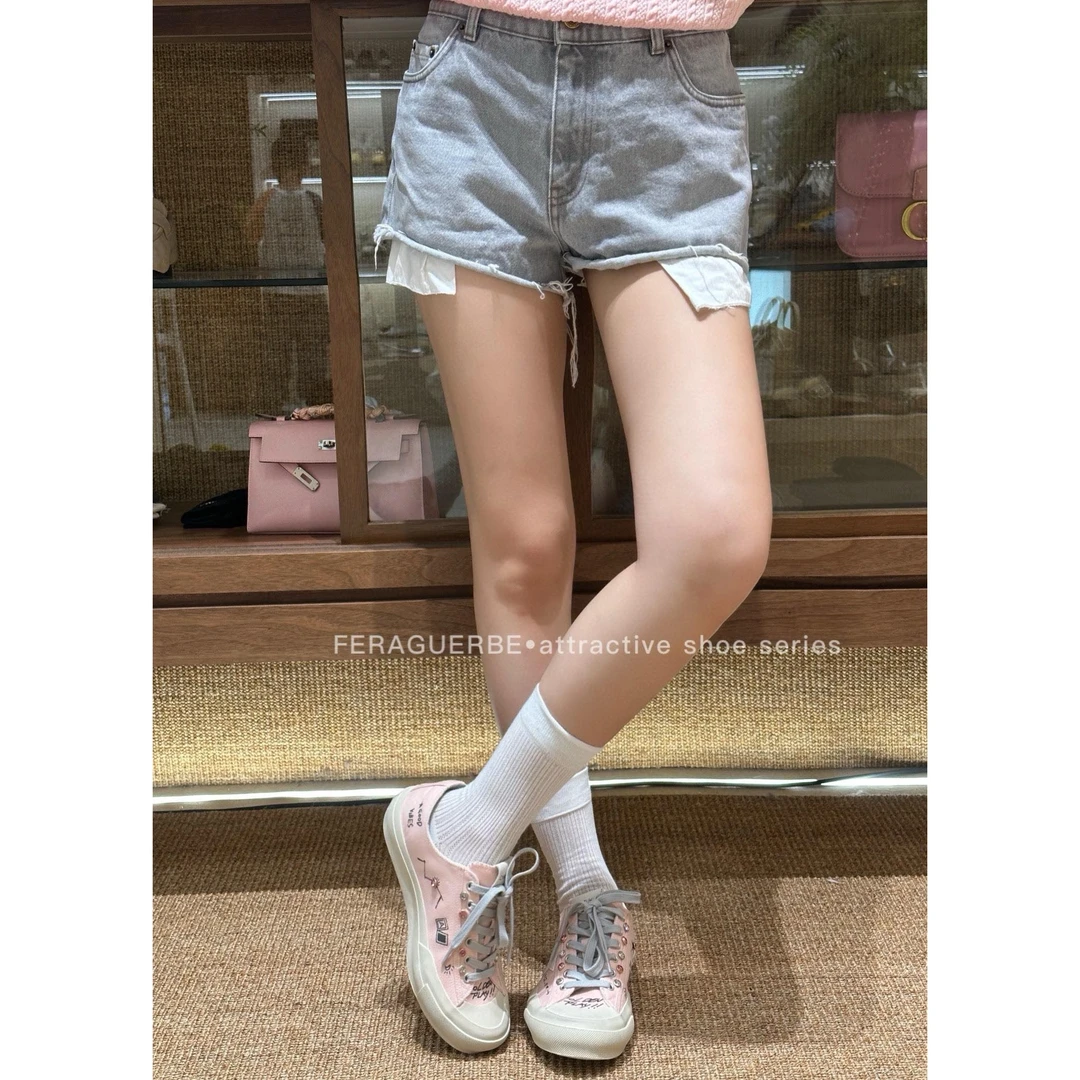 【福利】法拉姿-星星涂鸦舒适帆布鞋#658811