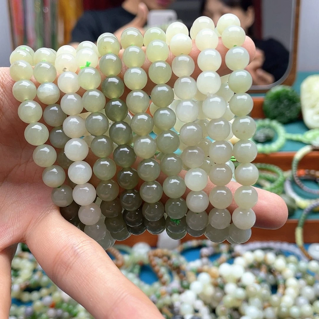 手链未镶嵌和田玉多样性发其一