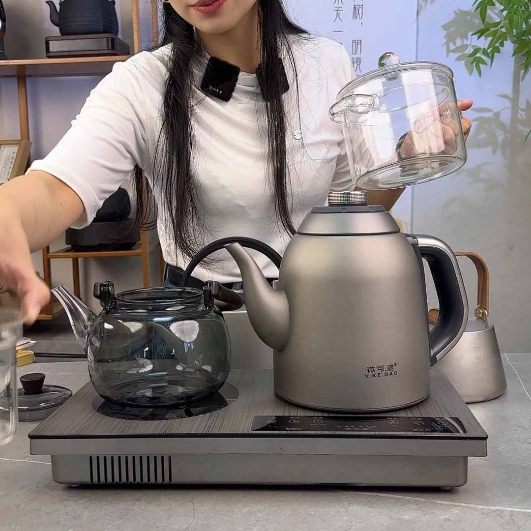 云***韩微可道纯钛煮茶器