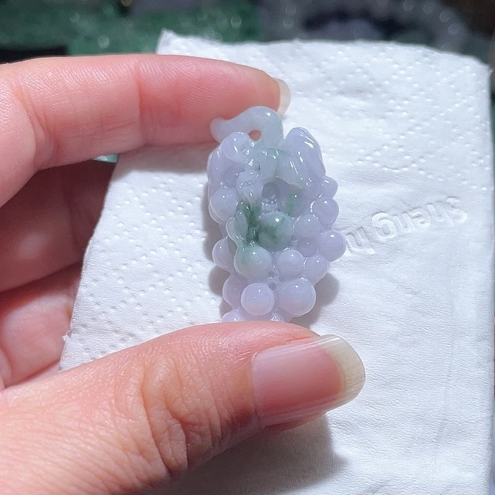 颈饰未镶嵌翡翠天