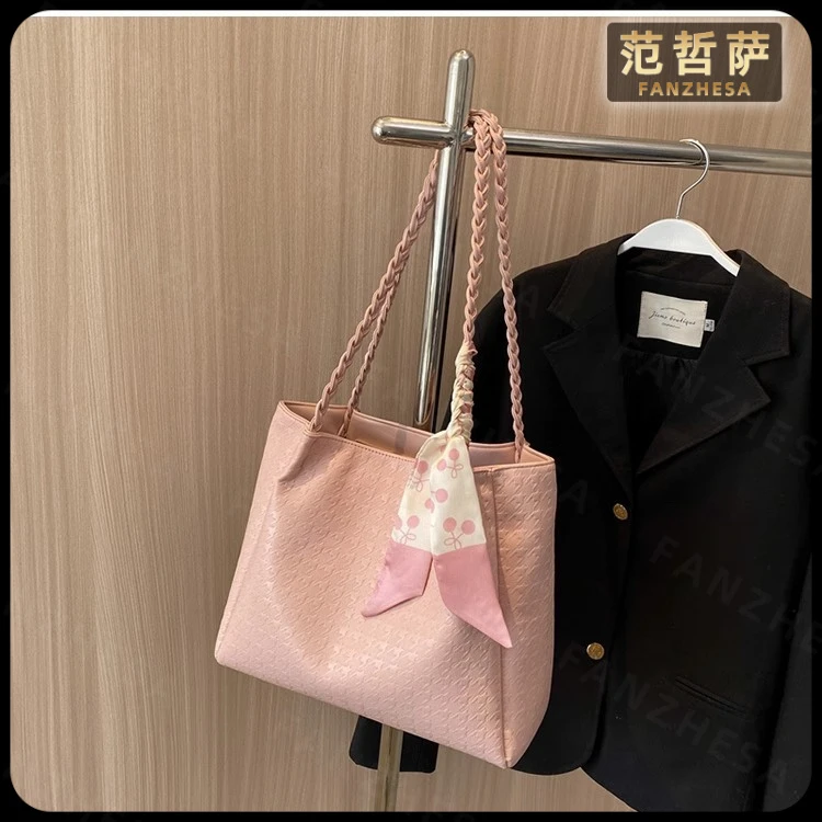 范哲萨托特大容量女生包包托特包夏天时尚洋气轻奢单肩包小方包