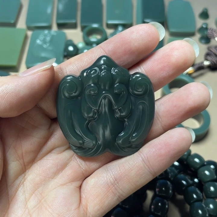 和田玉1未镶嵌韩****生和田