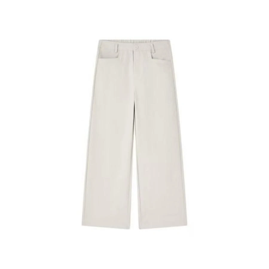 【送腰带】2025新款早春显瘦百搭纯色慵懒松弛感九分直筒窄版阔腿裤