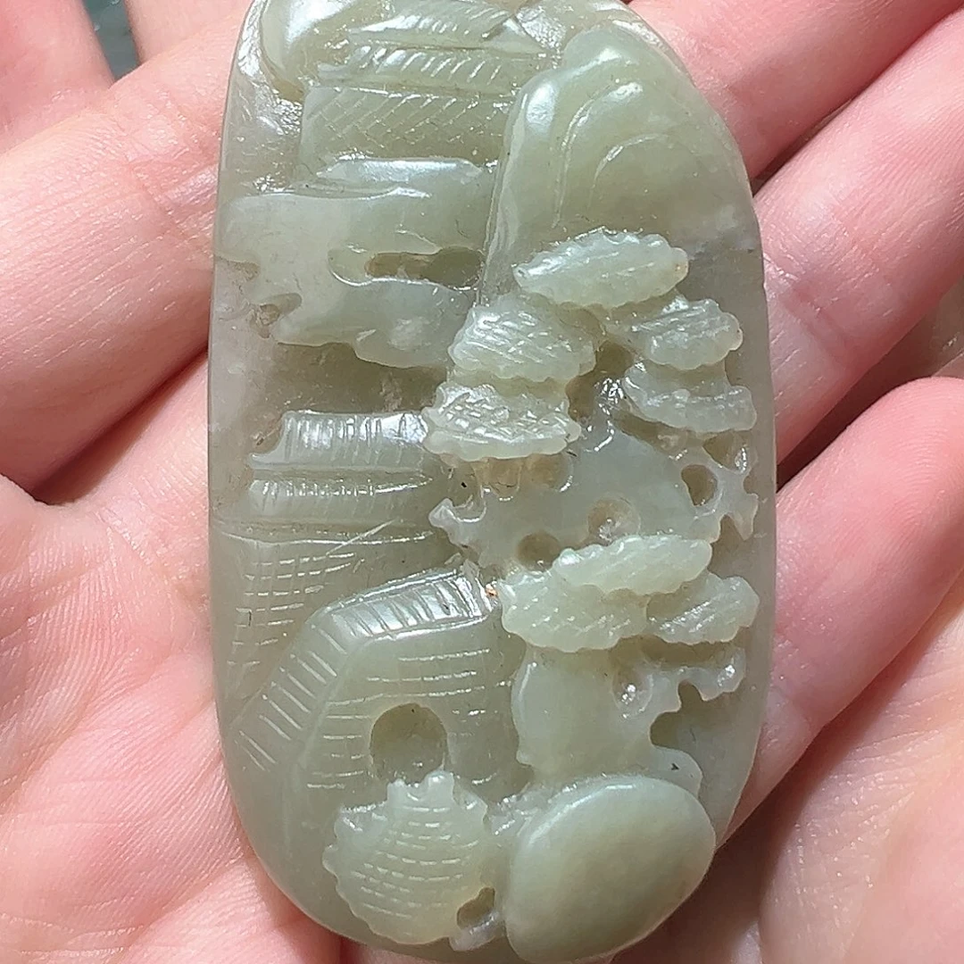 和田玉颈饰未镶嵌