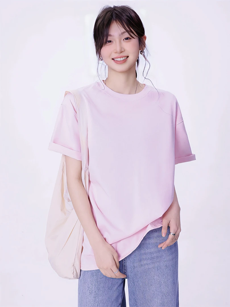 230G凉感sorona索罗娜正肩圆领短袖男女夏季抑菌防晒T恤