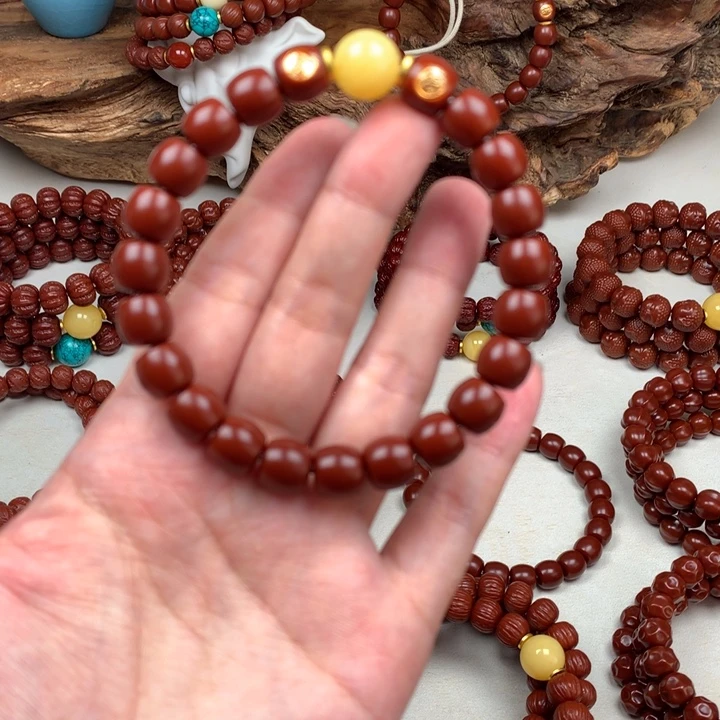 猴头核桃手串直切➕双标➕蜡