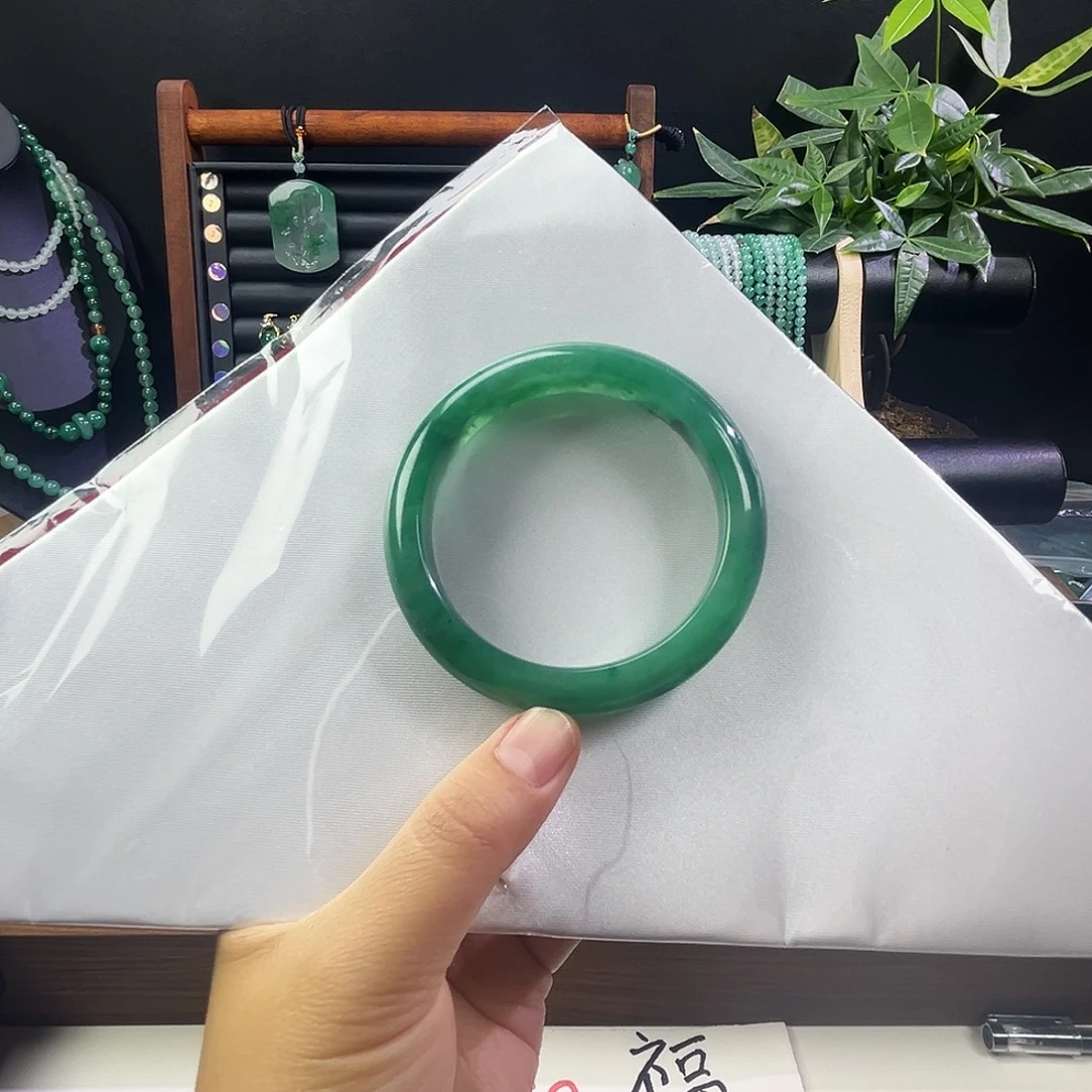 石英质玉手镯未镶嵌53.8