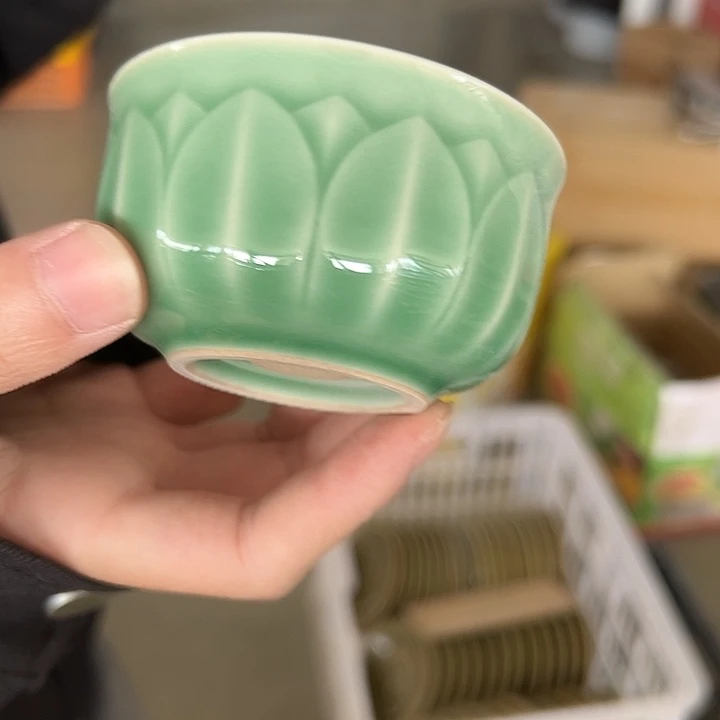 云间青瓷龙泉小米茶器