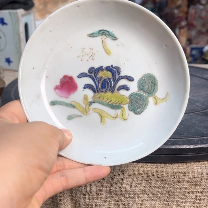 用***5瓷片明玉家的老物件