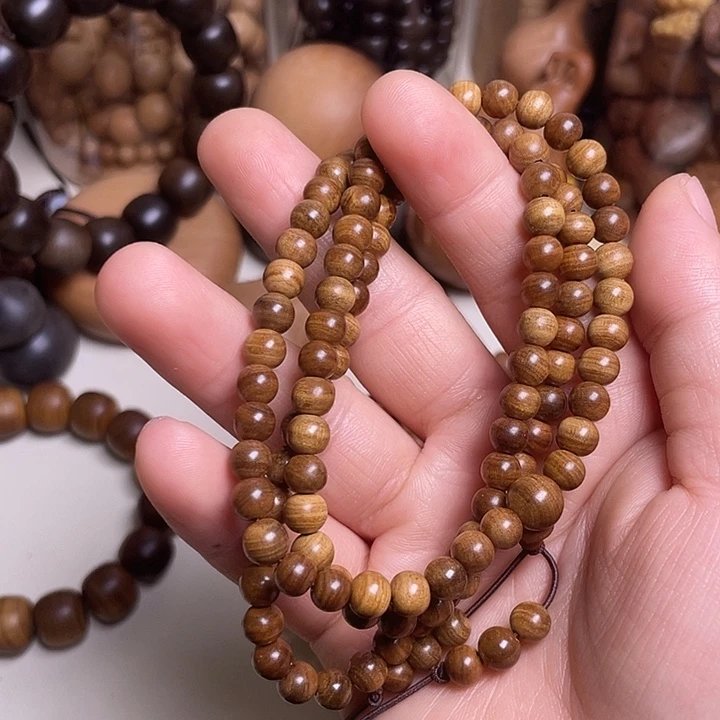 檀香木老山檀香0.6/108横纹虎皮沉