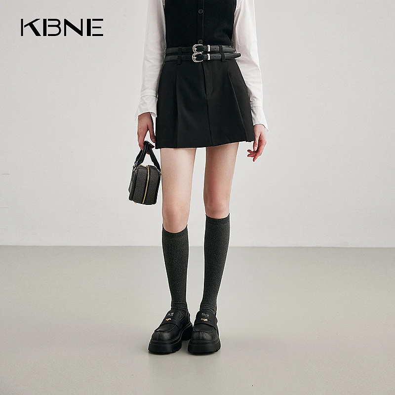 半身裙女百褶裙kbne2025夏季新款小个子今年流行半裙