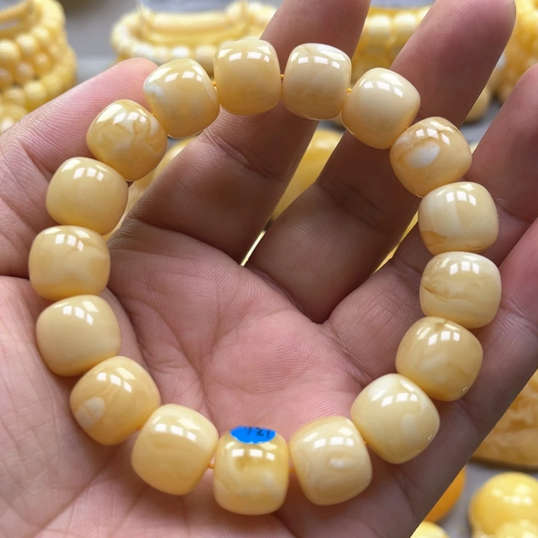 琥珀手链未镶嵌手串