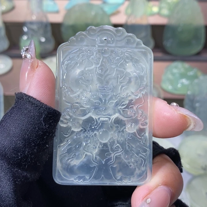 岫玉吊坠未镶嵌吊坠