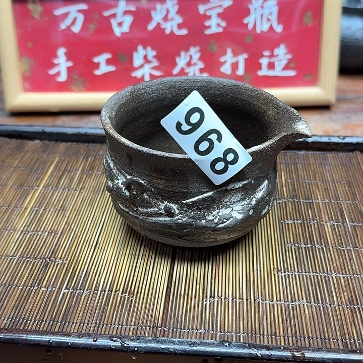 纯手工制作粗陶茶具