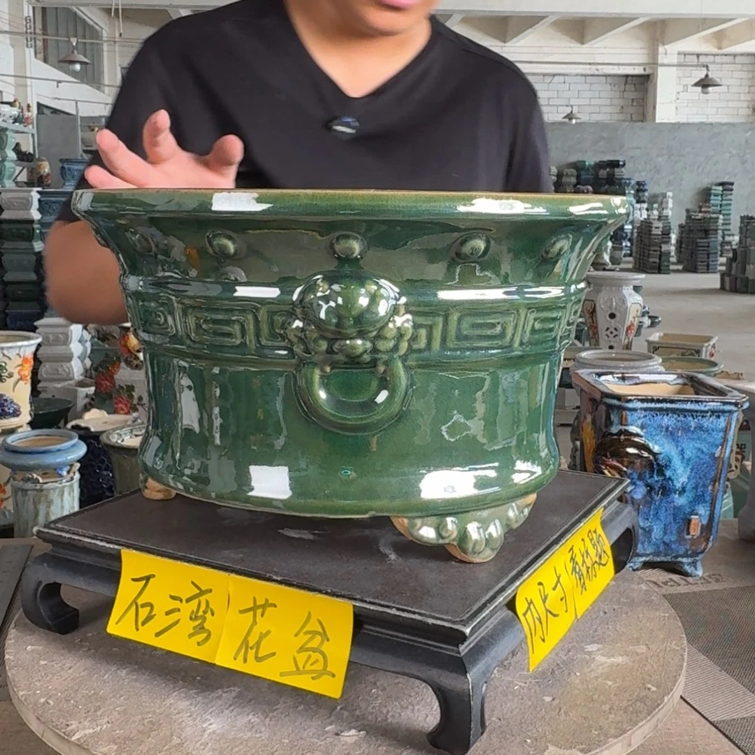 。一风堂石湾花盆 内28*17