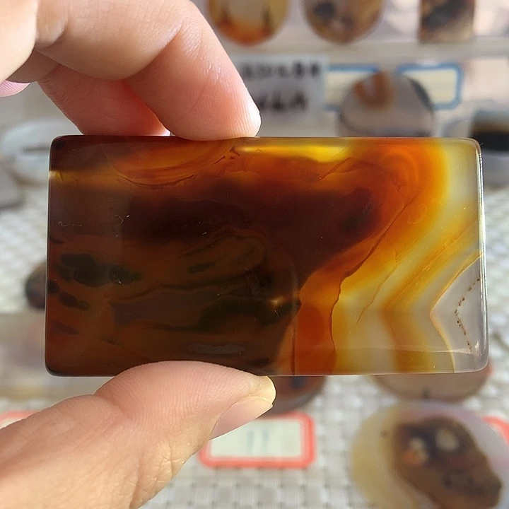 玛瑙/玉髓未镶嵌颈饰