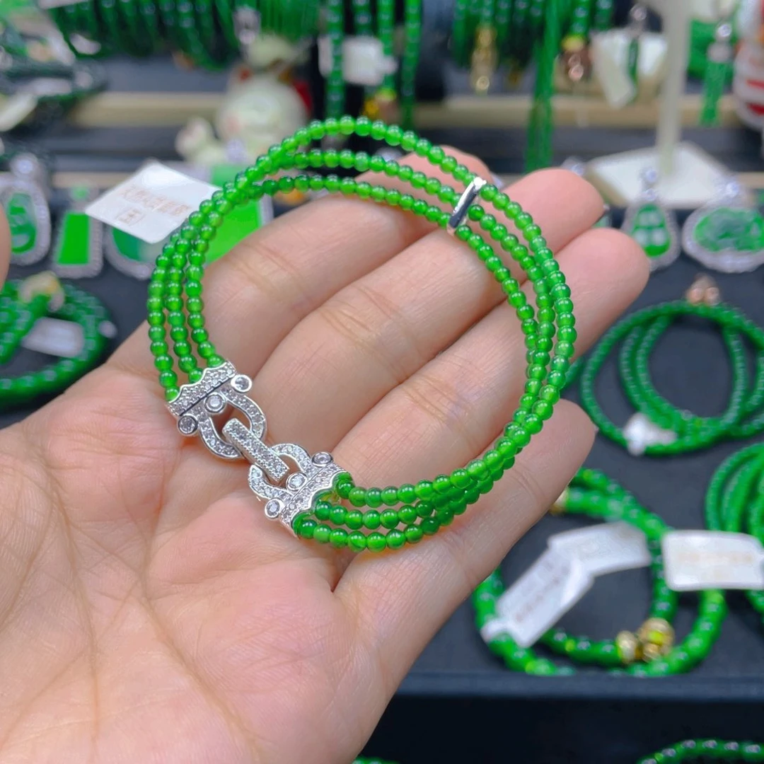 未镶嵌手链翡翠手链