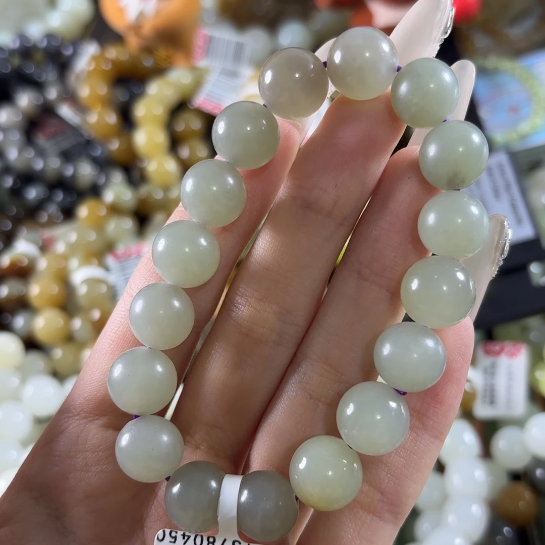 和田玉未镶嵌手链78