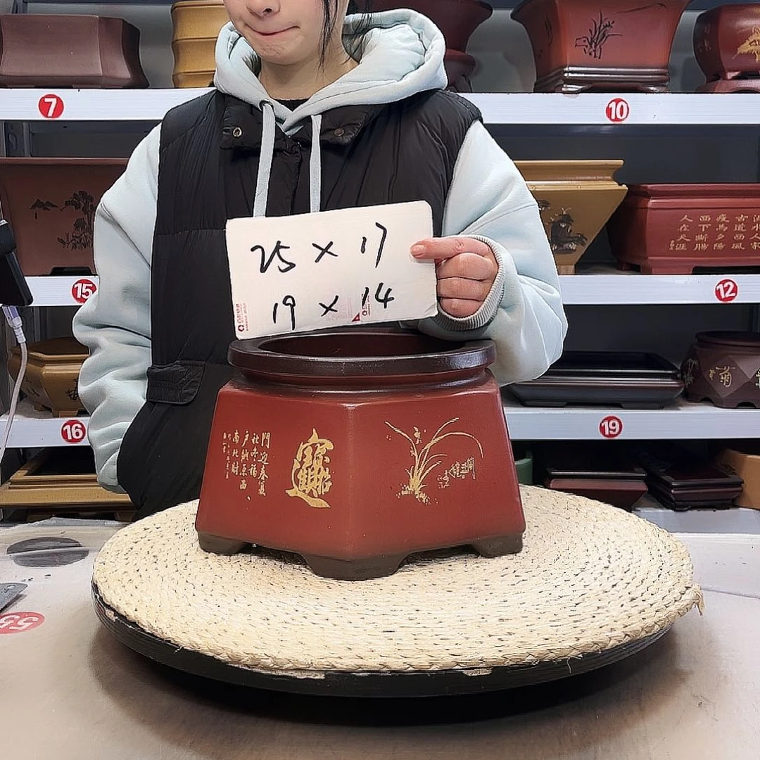 花盆紫砂紫砂花盆