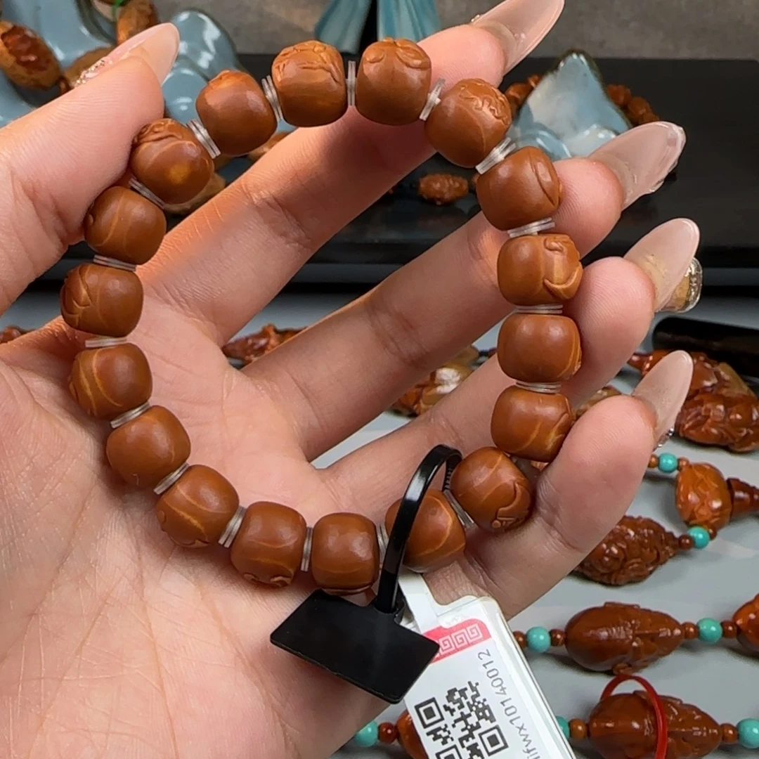 手串/手链橄榄核1.1老型桶珠无相佛