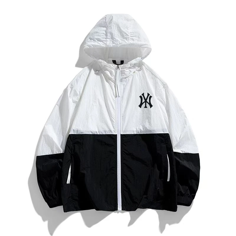 夏季男女同款百搭防晒服upof50+轻薄连帽花我休闲情侣款不挑人