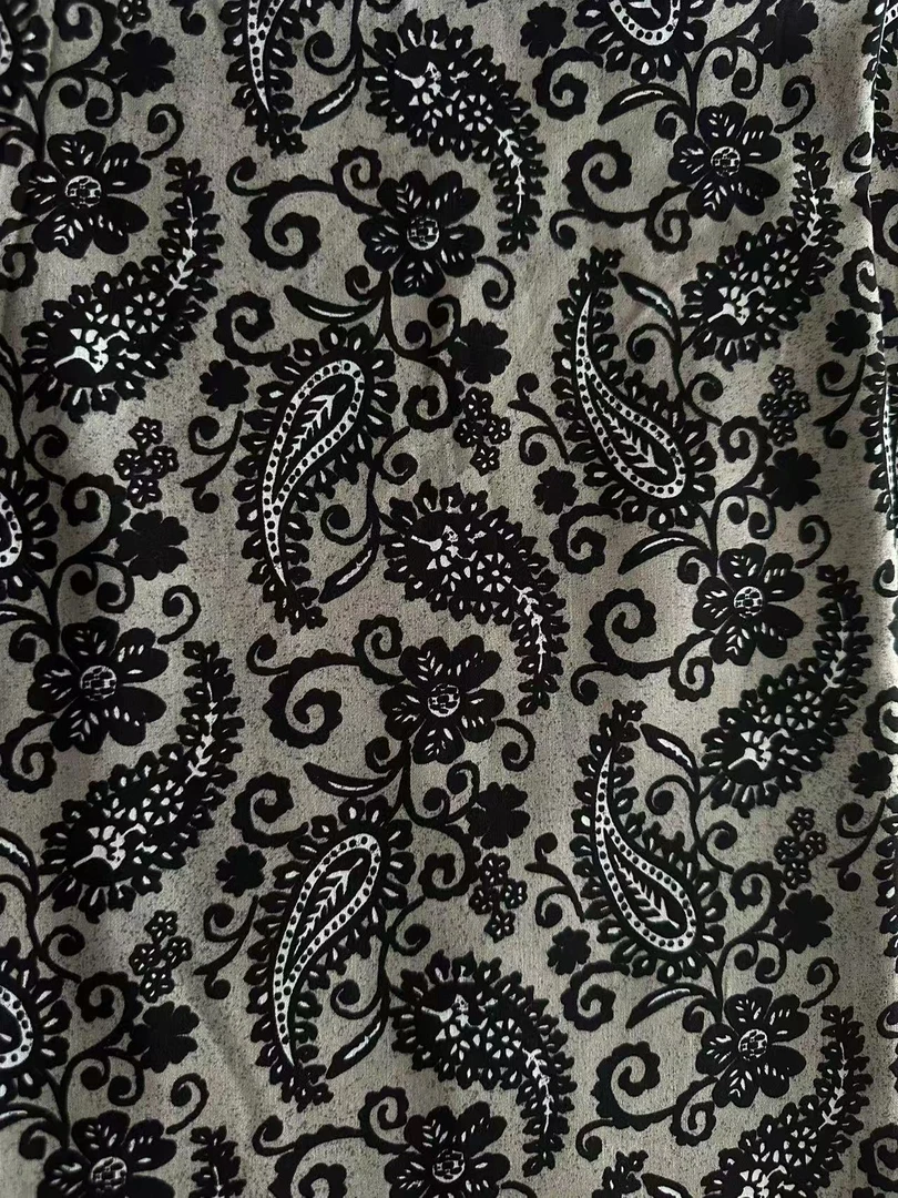 玉锦系.正品人造棉绵绸服装面料12号