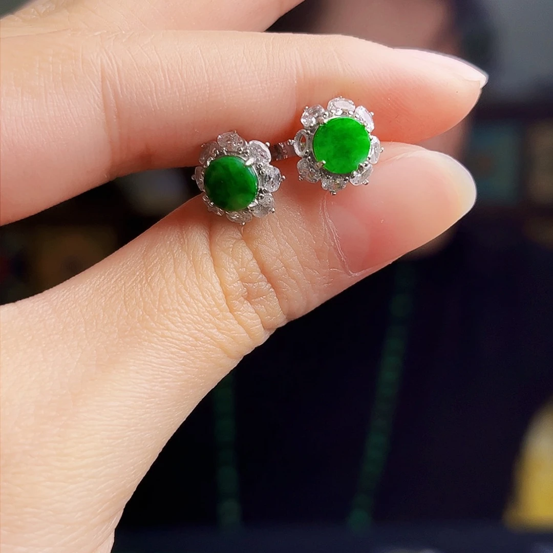 颈饰银S925镶嵌翡翠多样性