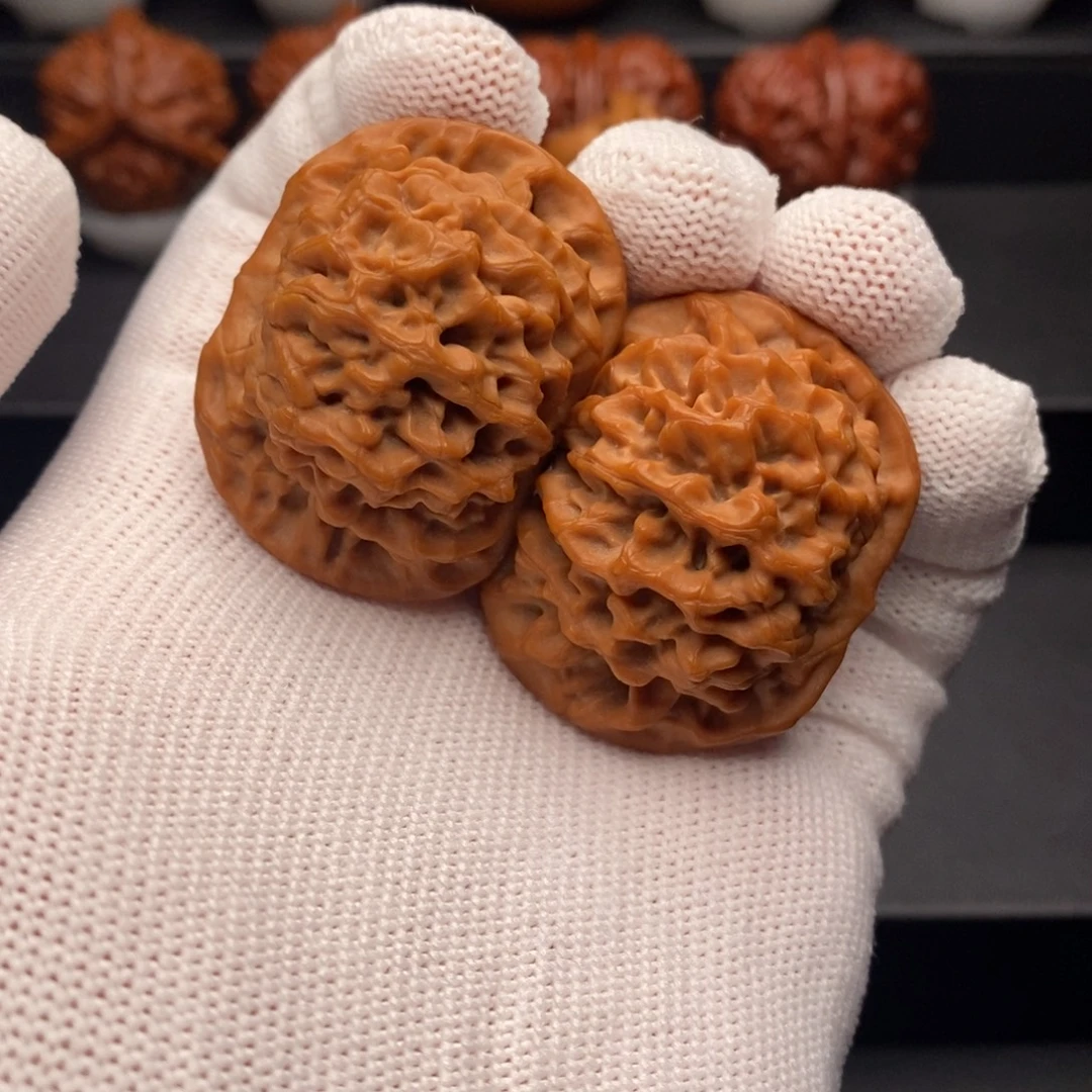 把件文玩核桃42尺全品毕业秦闷