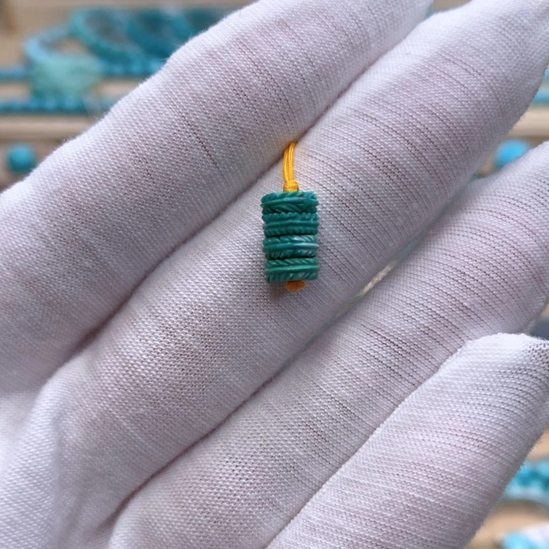 绿松石未镶嵌珠宝奇石6.6mm