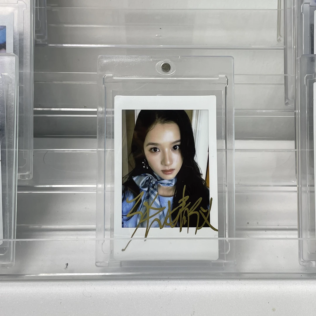 P5024【张婧仪】正品富士拍立得照片 白边