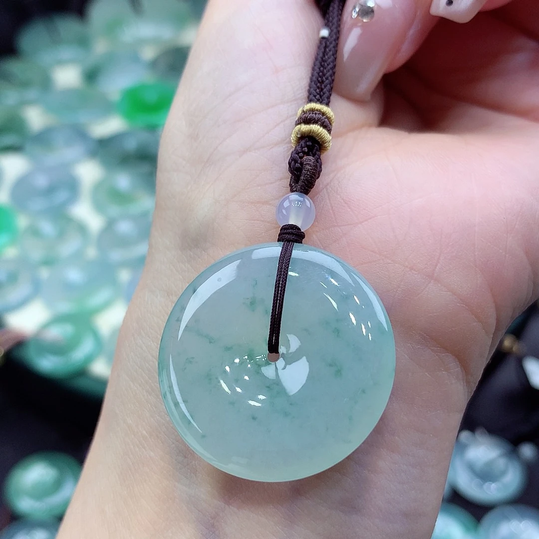 颈饰未镶嵌翡翠编号8尺寸29.4/5.6