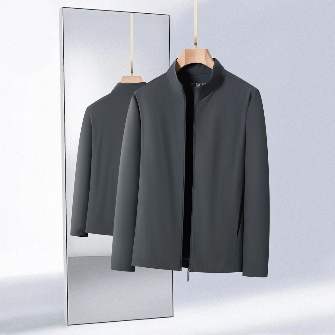 新款男士立领春夏防晒夹克户外时尚休闲外套8813