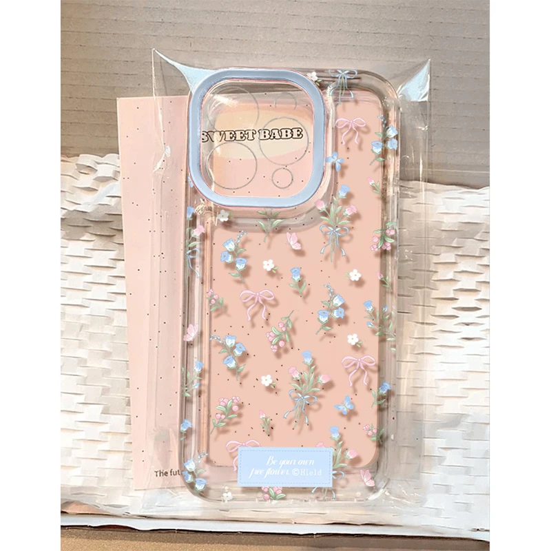 满屏小碎花适用苹果16 15手机壳iPhone13promax防摔14 12男女软11