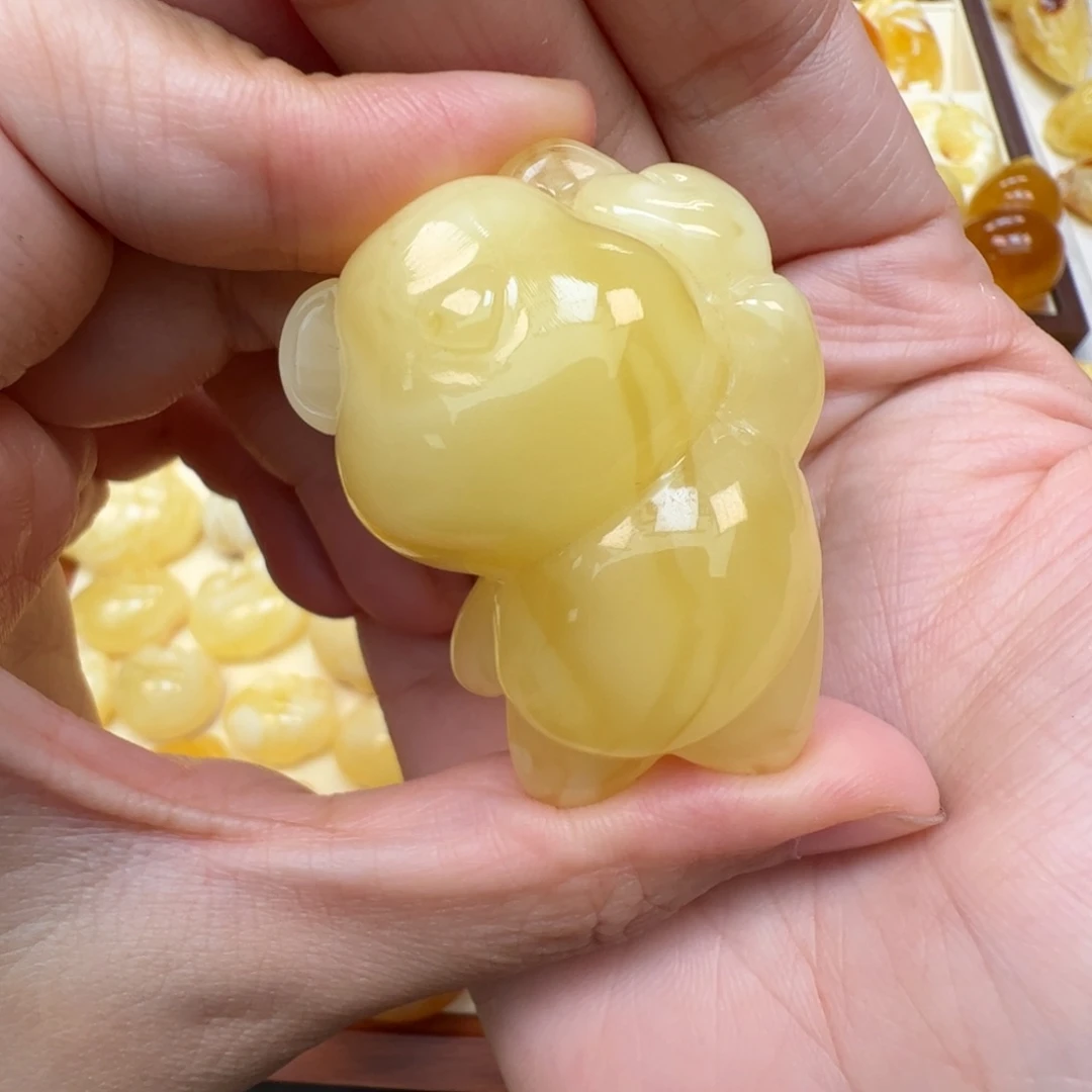 未镶嵌琥珀裸石蜜蜡