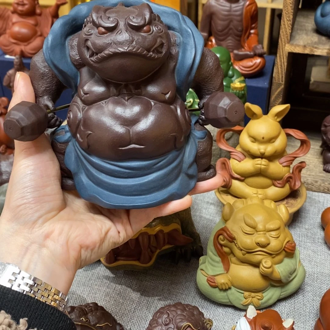 紫砂茶宠小*哥发个很健康