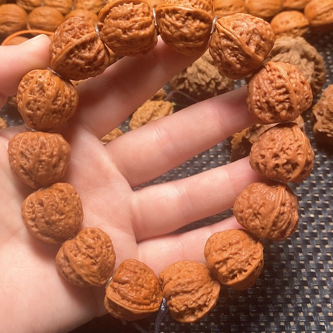 文玩核桃手串矮桩粗筋小蛙