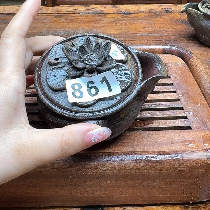 纯手工制作粗陶茶具