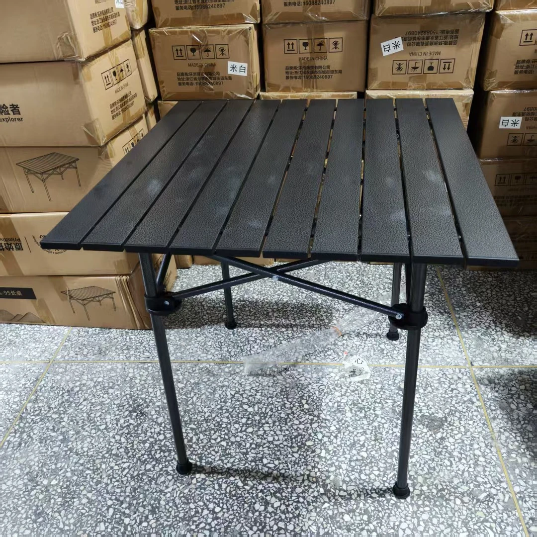 60*60*60  黑色  铝合金户外桌