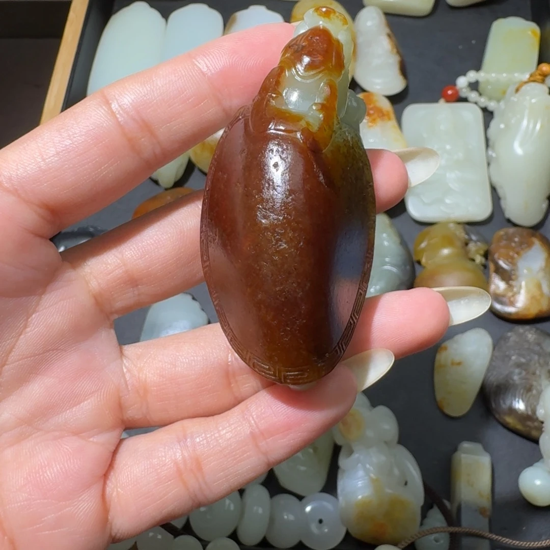 吊坠(不含链)未镶嵌和田玉