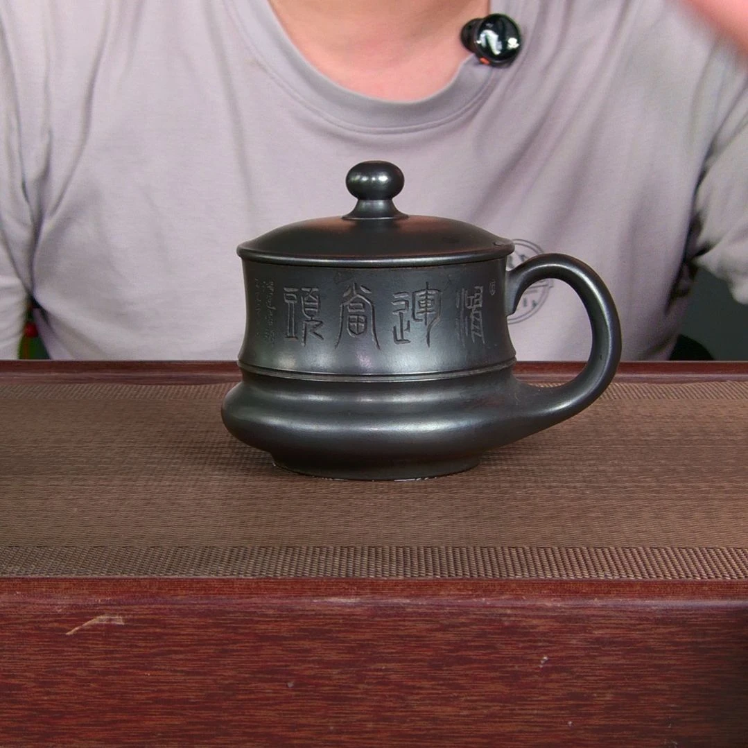茶杯紫砂高货放漏