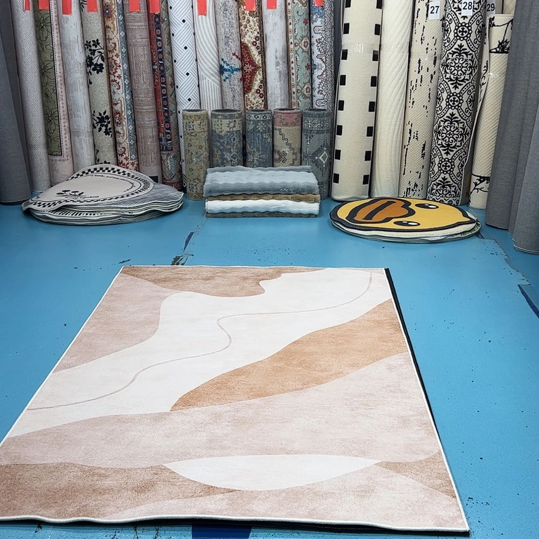 混纺150×230误差±1-3cm细砂仿羊绒棉布底微瑕