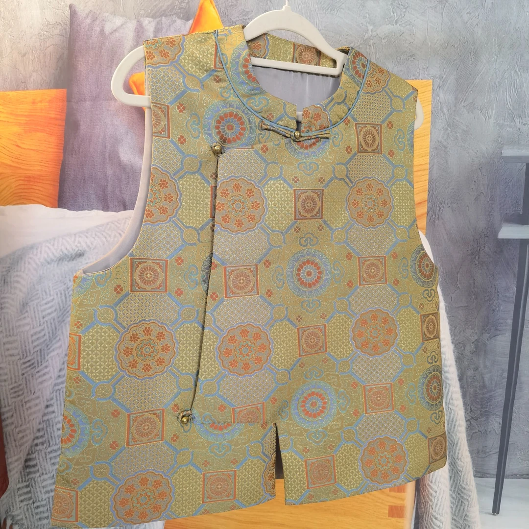 #587新宋锦八达运马甲