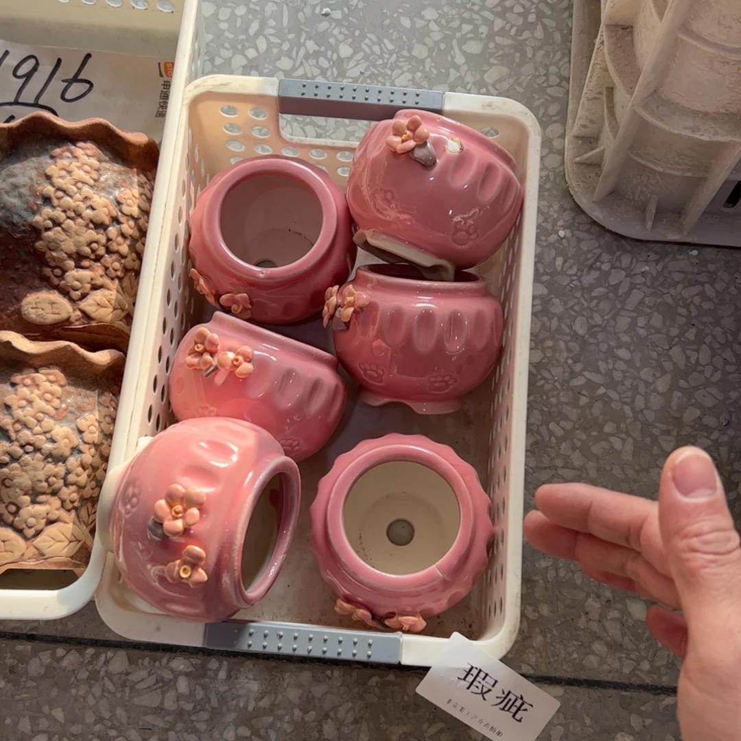 陶瓷陶瓷多肉花盆@@