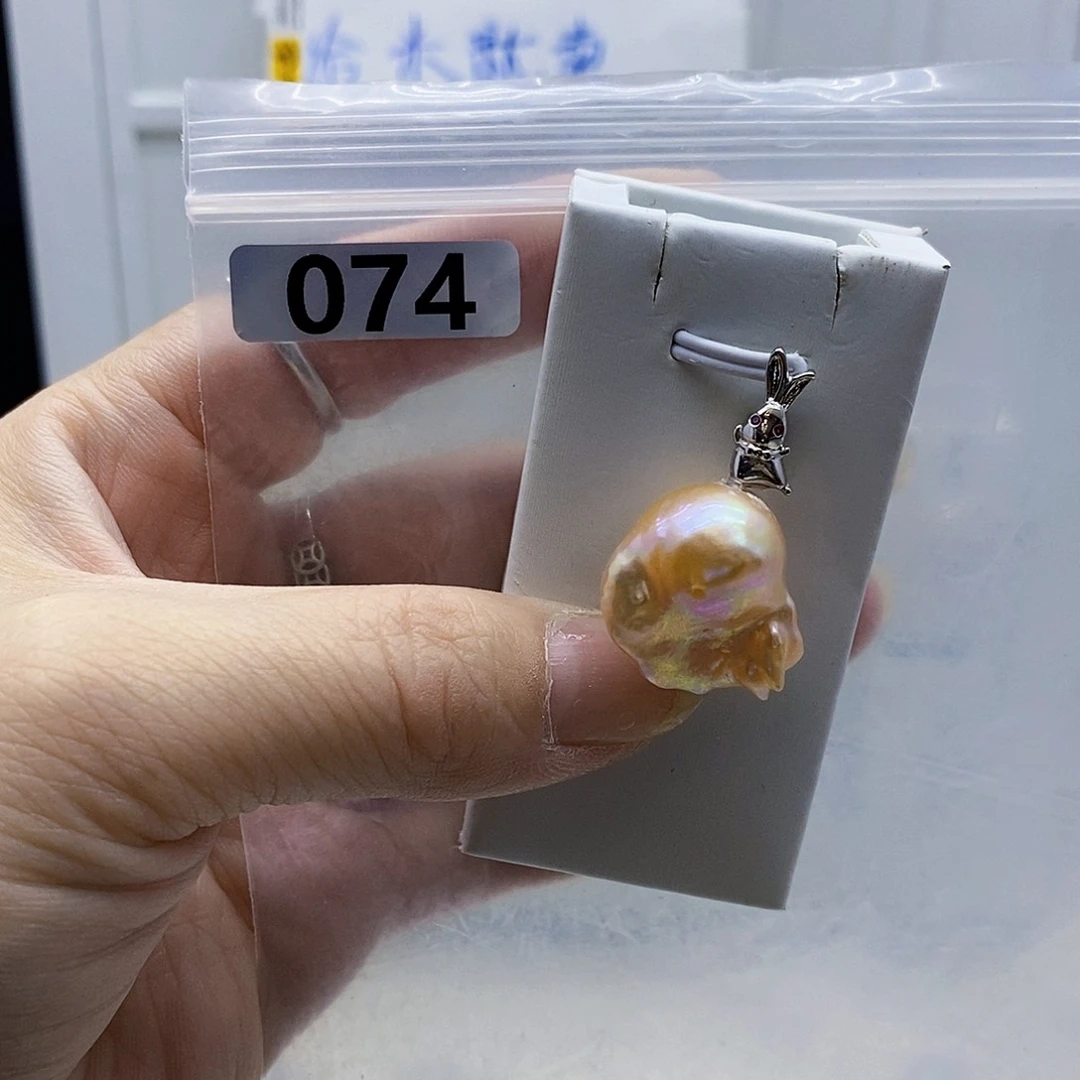 颈饰合金淡水珍珠