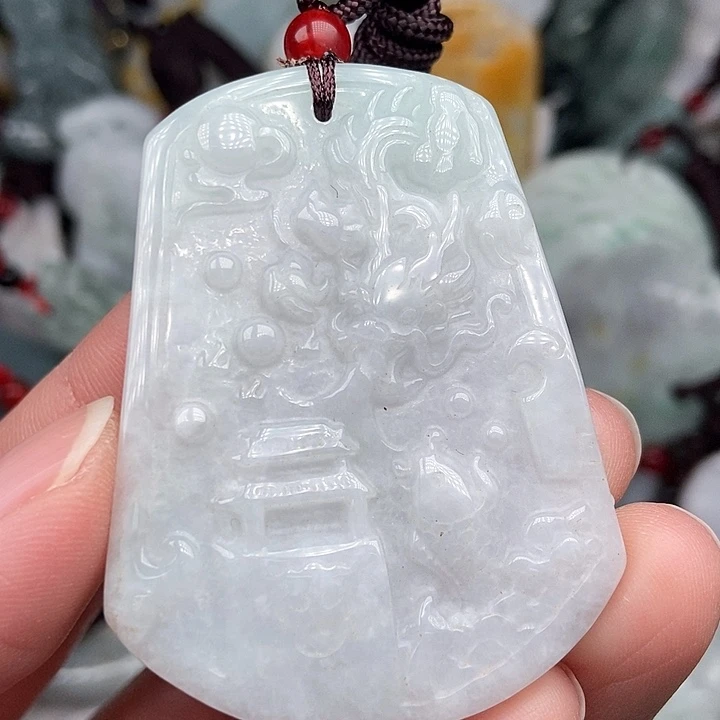 颈饰未镶嵌翡翠翡翠